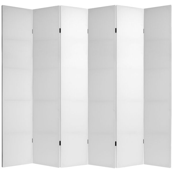 7 ft. Tall Do It Yourself Canvas Room Divider - 6 Panels, image 1
