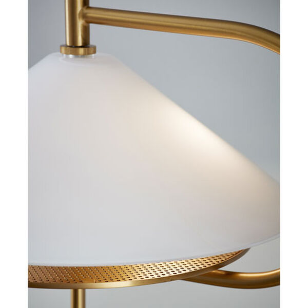 Gesture Burnished Brass Table Lamp, image 9