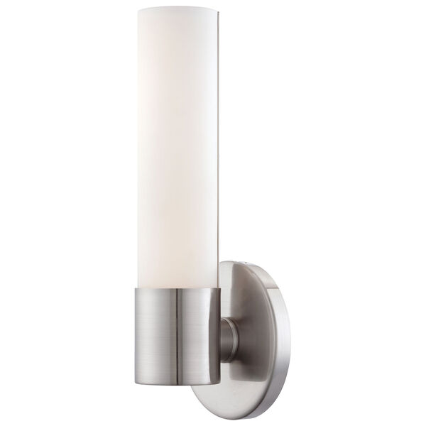Saber Brushed Nickel 12-Inch 24 Light LED Bath Lamp, image 1