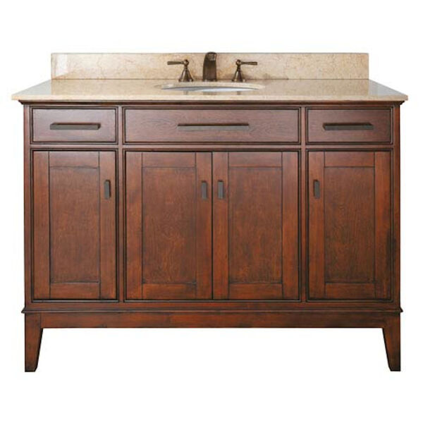 Madison 48-Inch Vanity Only in Tobacco Finish, image 1