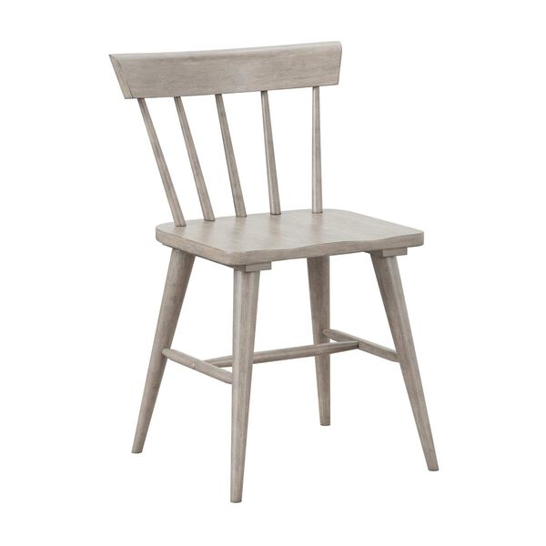 Mayson Gray Wood Spindle Back Dining Chair, Set of Two, image 4