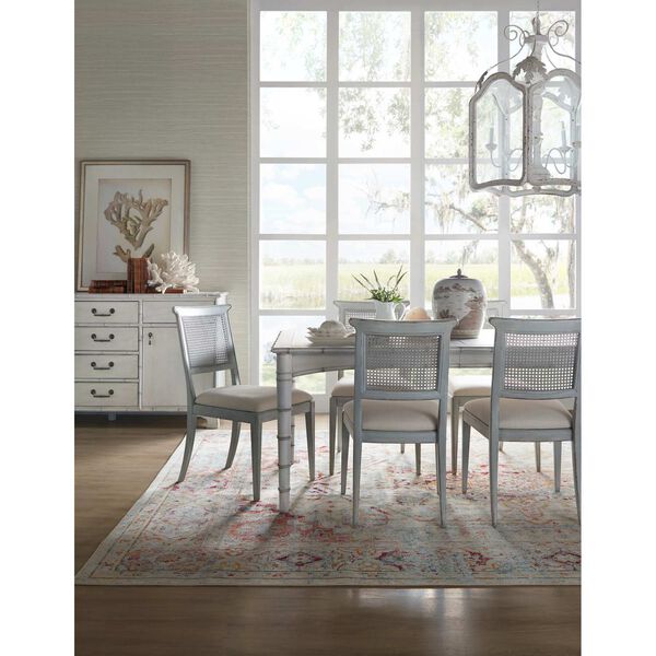 Charleston White Rectangle Dining Table, image 2