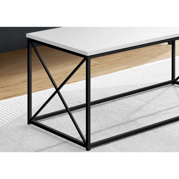 White and Black Coffee Table, image 3