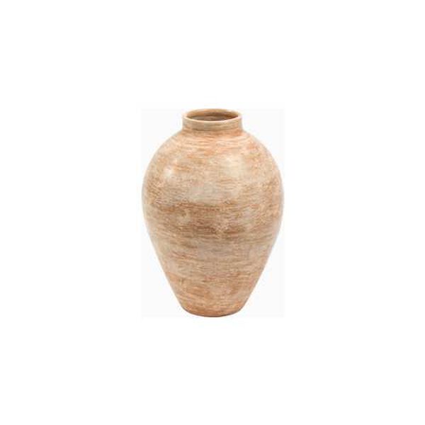 Dos Beige 16-Inch Decorative Vase, image 5
