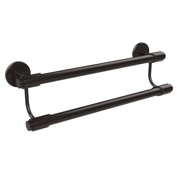 Tribecca Collection 18 Inch Double Towel Bar, Oil Rubbed Bronze, image 1
