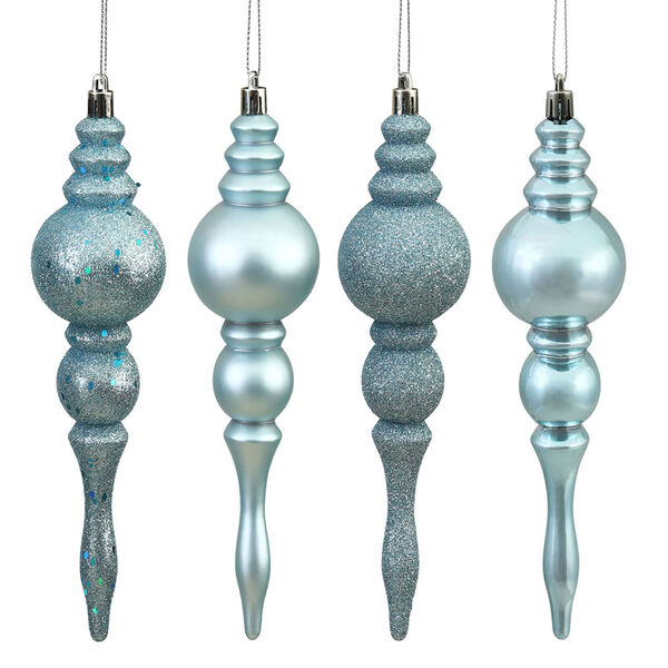 Baby Blue Assorted Finial, Set of Eight, image 1