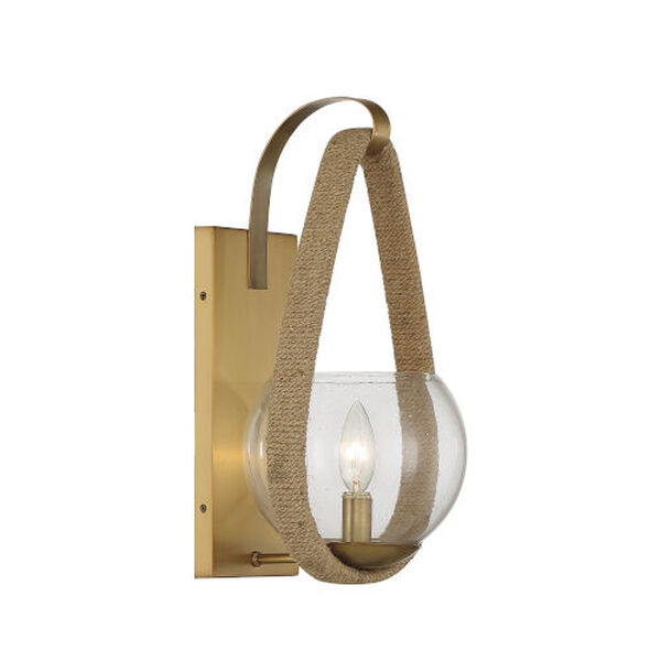 Ashe Warm Brass One-Light Wall Sconce, image 4