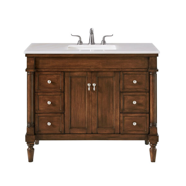 Lexington Walnut 42-Inch Vanity Sink Set, image 2