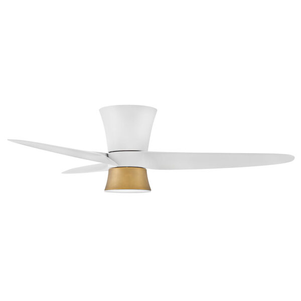Neo Matte White 52-Inch LED Ceiling Fan, image 6