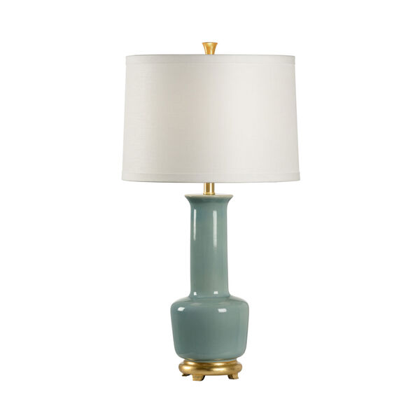 MarketPlace Seamist Glaze One-Light Table Lamp, image 1