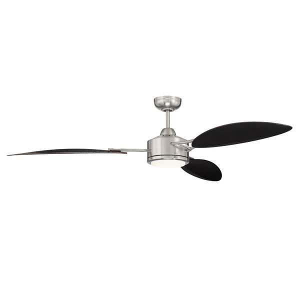 Journey Brushed Polished Nickel 64-Inch LED Ceiling Fan, image 2