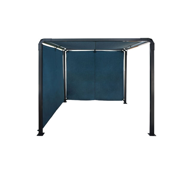 Dunwich Black and Teal 8 X 8 Ft. Pergola, image 1