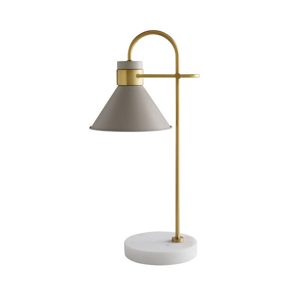 Lane Taupe and White One-Light Table Lamp, image 3