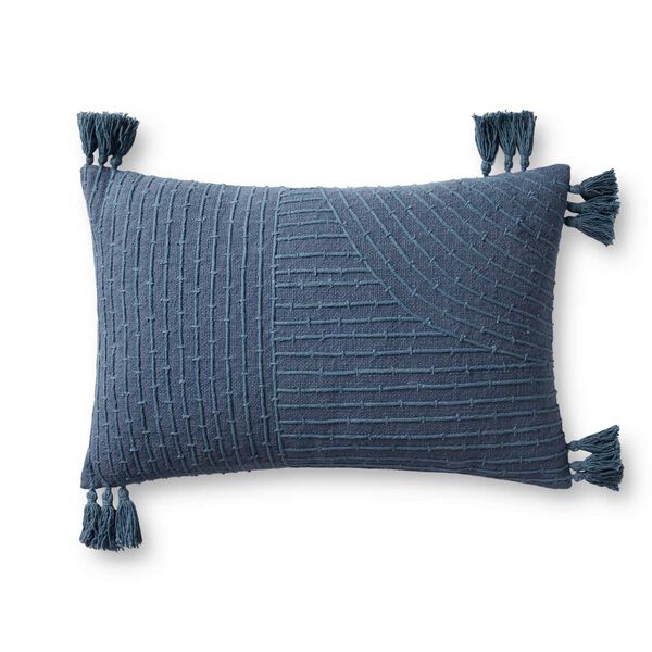 Blue 16 x 26 Inch Accent Pillow, image 1
