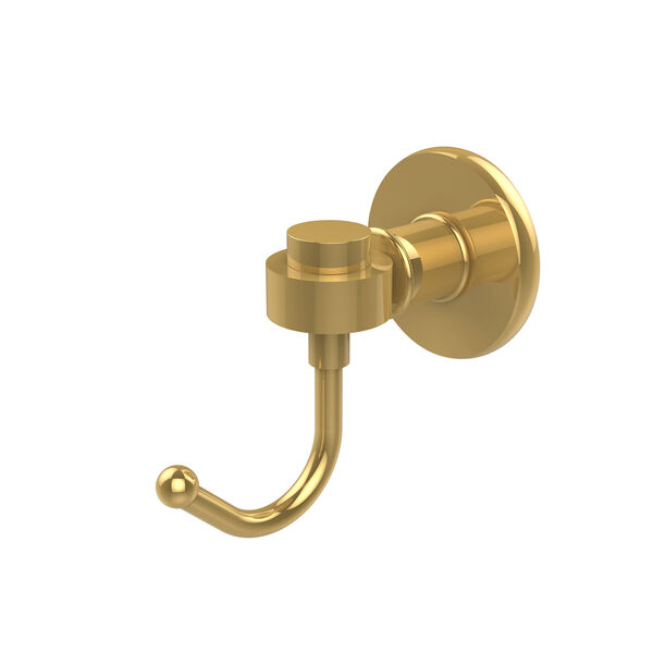 Continental Collection Robe Hook, Unlacquered Brass, image 1