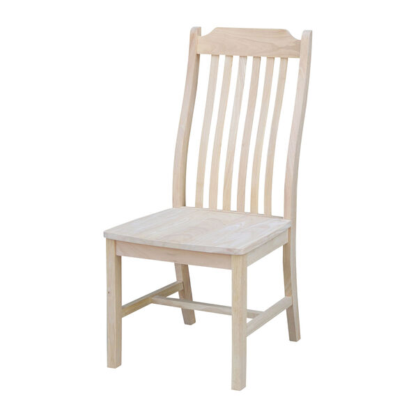 Unfinished Steambent Mission Chair, Set of 2, image 6