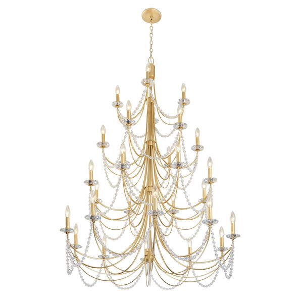 Brentwood French Gold 28-Light Chandelier, image 2