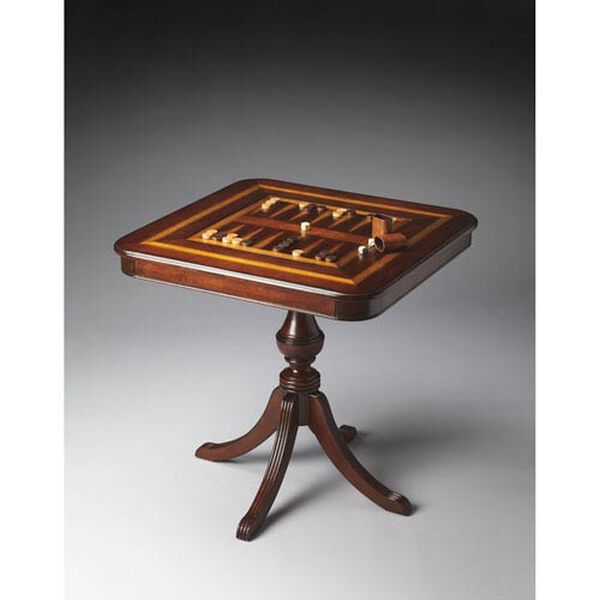 Morphy Dark Brown Cherry Game Table, image 1
