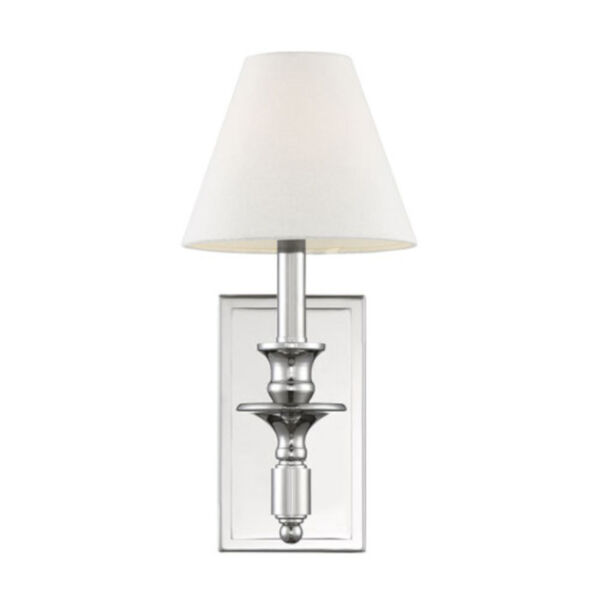Preston Polished Nickel Seven-Inch One-Light Wall Sconce, image 5