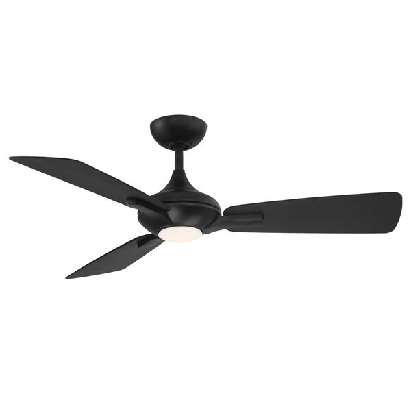 Mykonos Matte Black 52-Inch ADA LED Ceiling Fan, image 1