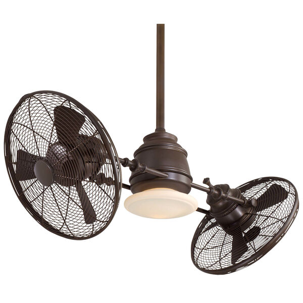 Vintage Gyro Oil Rubbed Bronze 42-Inch LED Ceiling Fan, image 3