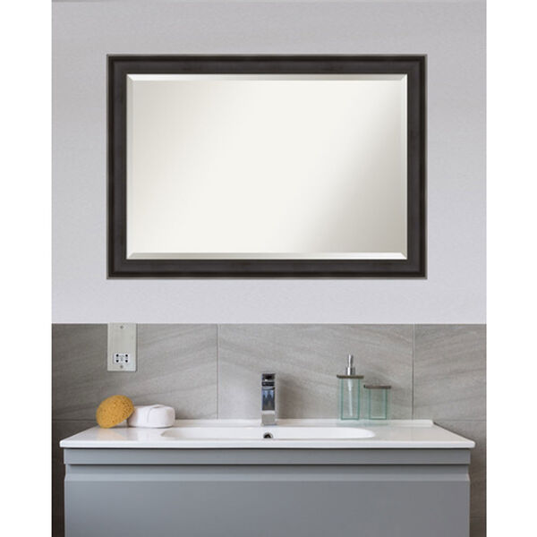 Allure Charcoal Bathroom Wall Mirror, image 5