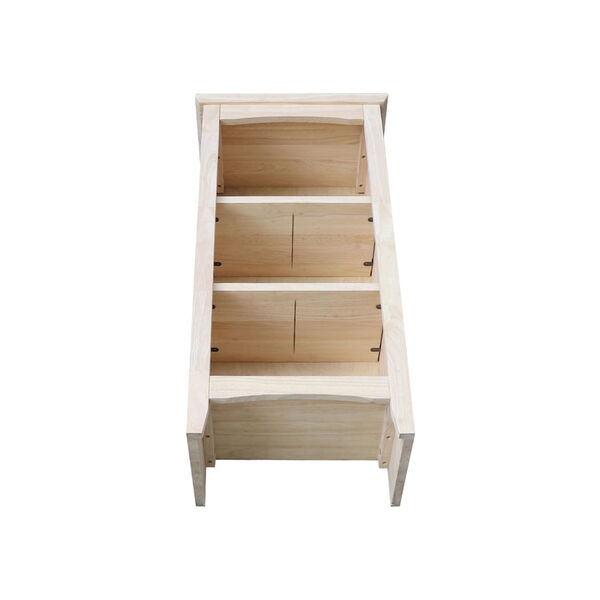 Beige Bookcase with Two Shelves, image 4
