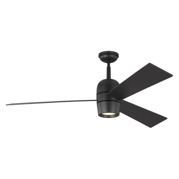Alba Midnight Black 60-Inch LED Ceiling Fan, image 1