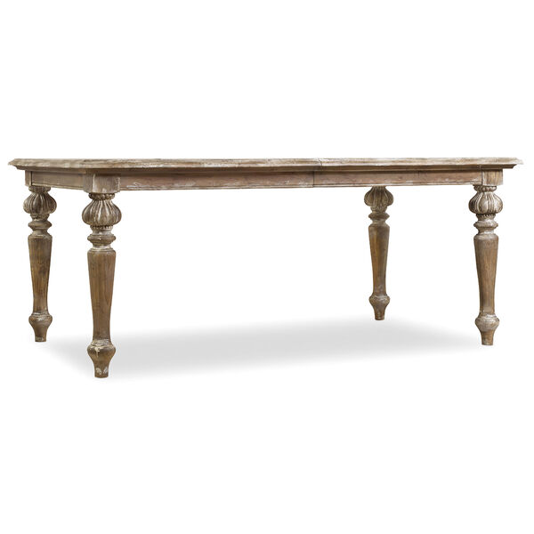Chatelet Rectangle Leg Dining Table with Two 18-Inch Leaves, image 1