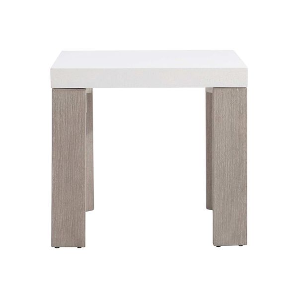 Lorenzo Vintage Cream and Natural Side Table, image 1