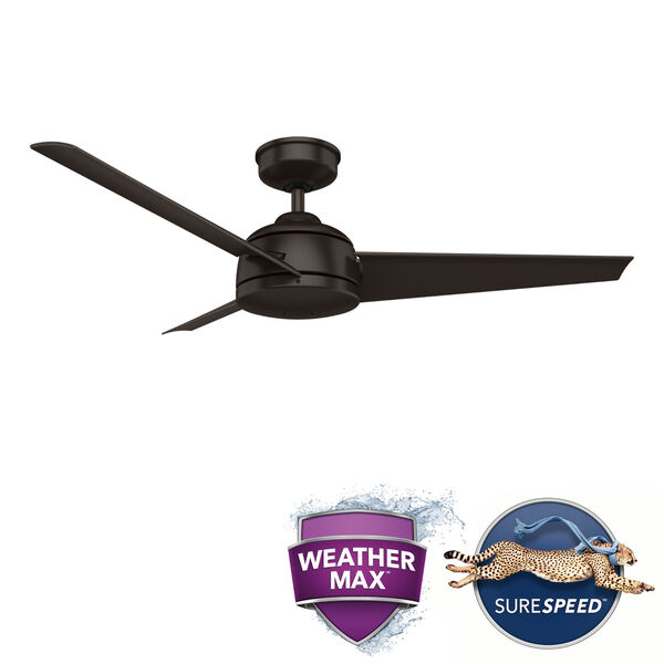 Trimaran Premier Bronze 52-Inch Ceiling Fan and Wall Control, image 3