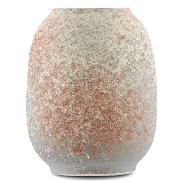 Sunset Gray and Coral Small Vase, image 2