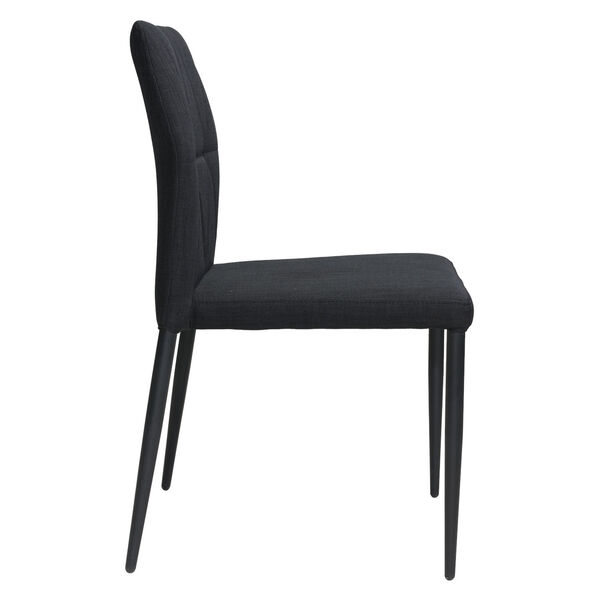 Revolution Black Dining Chair, Set of Two, image 3
