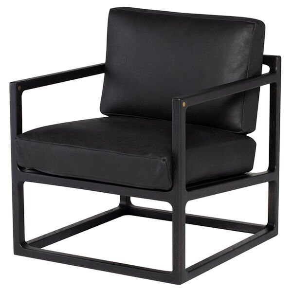 Lian Black Occasional Chair, image 1