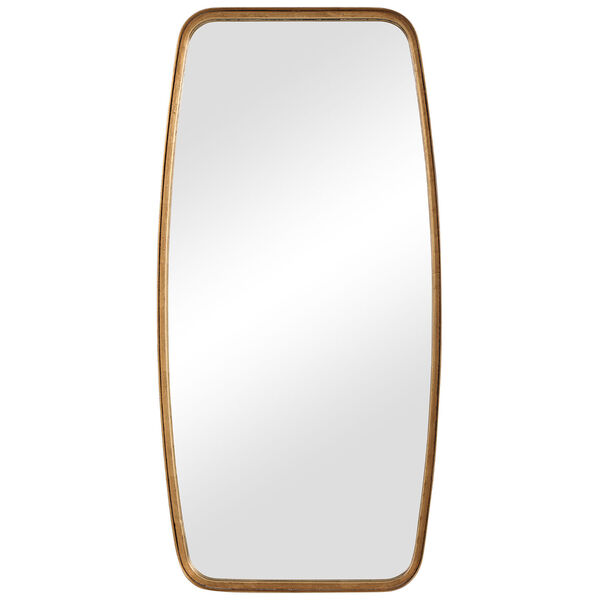 Linden Antique Gold Oblong Wall Mirror, image 2