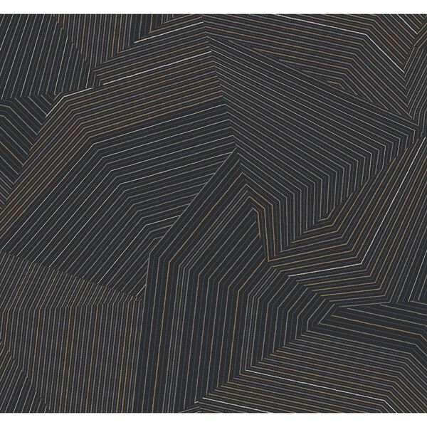 Dotted Maze Black Wallpaper, image 2