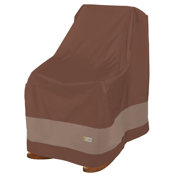 Ultimate Mocha Cappuccino 28-Inch Rocking Chair Cover, image 1