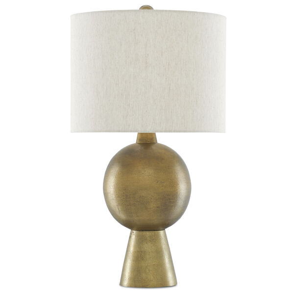 Rami Antique Brass One-Light Table Lamp, image 2