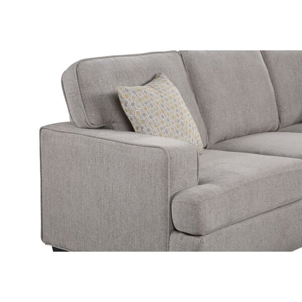 Linden Grey 86-Inch Sofa, image 3