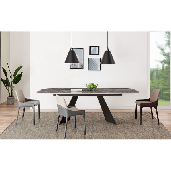 Lizarte Gray 94-Inch Dining Table, image 6