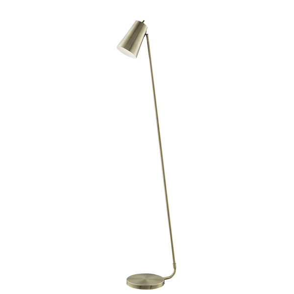 Mccoy Antique Bronze One-Light Floor Lamp, image 1