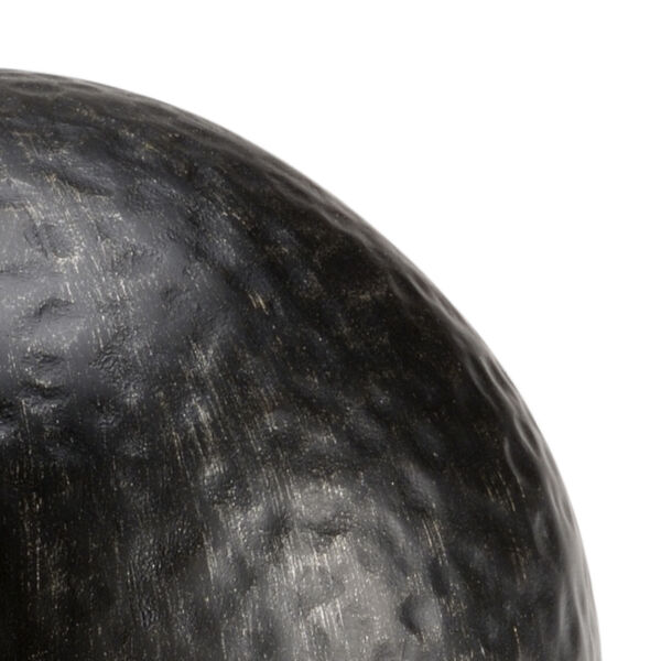 Claire Bell Antique Black Decorative Ball, image 2