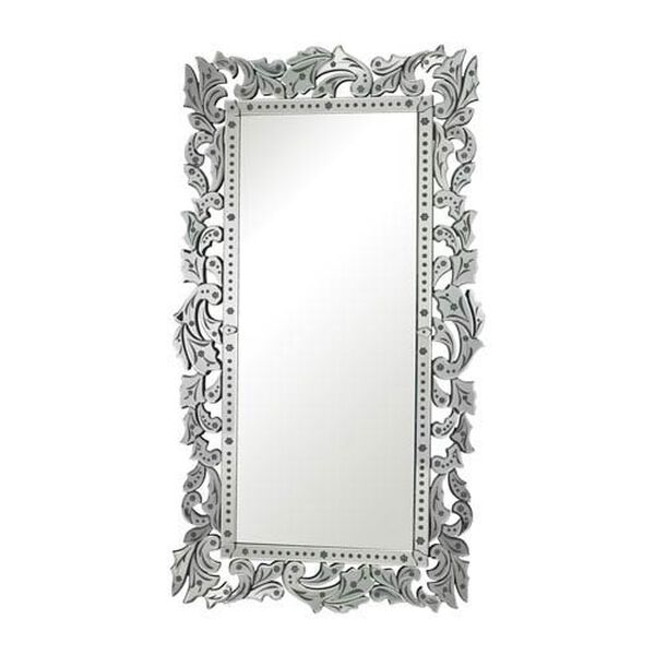 Clear and Rectangular Mirror 72.25-Inch Rectangular Mirror, image 1