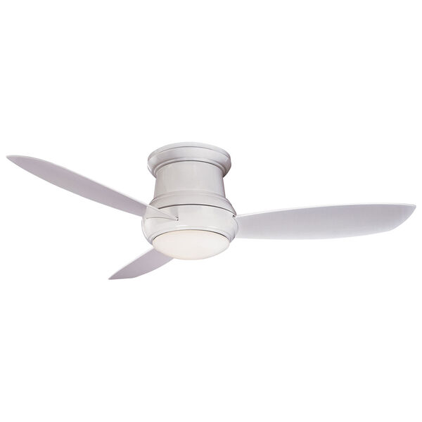 Concept II White 52-Inch Outdoor LED Ceiling Fan, image 3