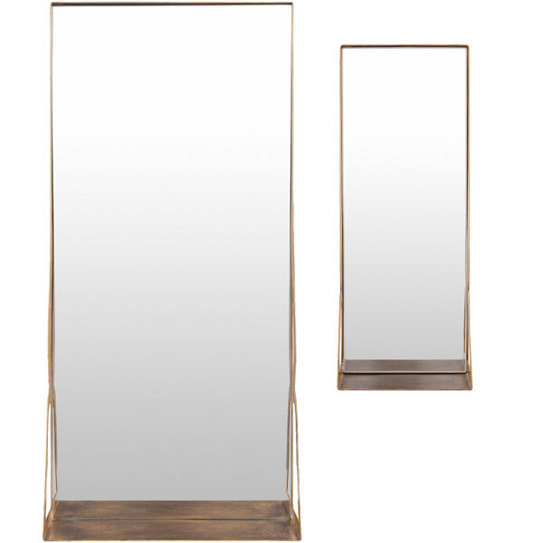 Cabriole Gold Mirror Set, Set of 2, image 1