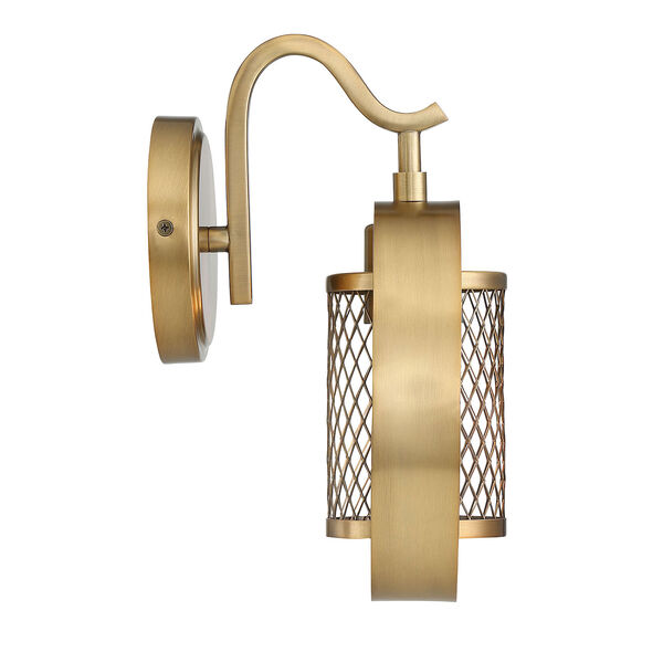 Nicollet Natural Brass One-Light Wall Sconce, image 3