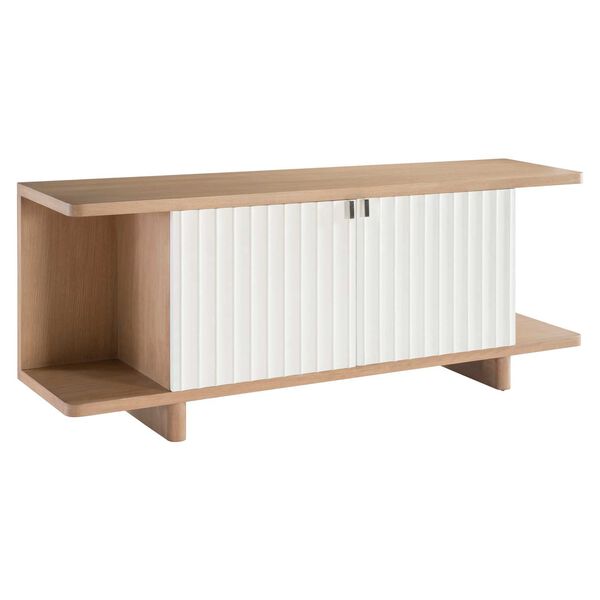 Modulum White and Natural Sideboard, image 2