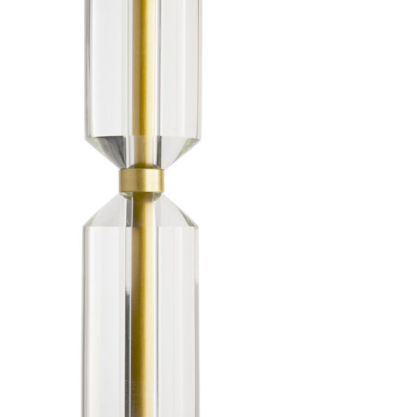 Gio Clear One-Light Floor Lamp, image 4
