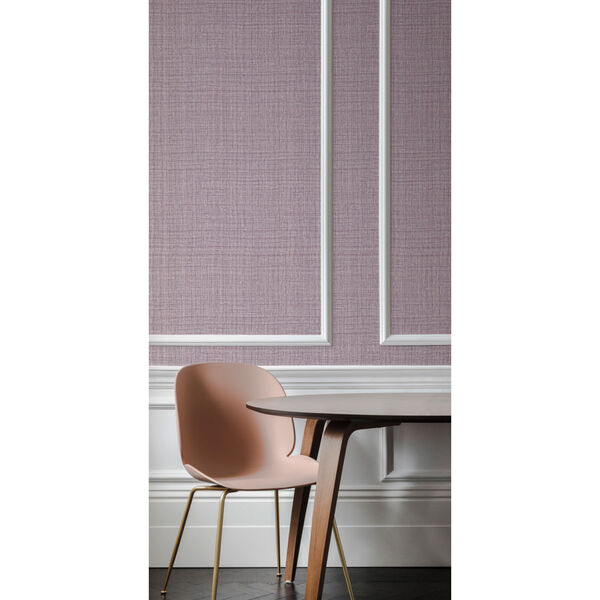 Caprice Purple Weave Non-Pasted Wallpaper, image 1