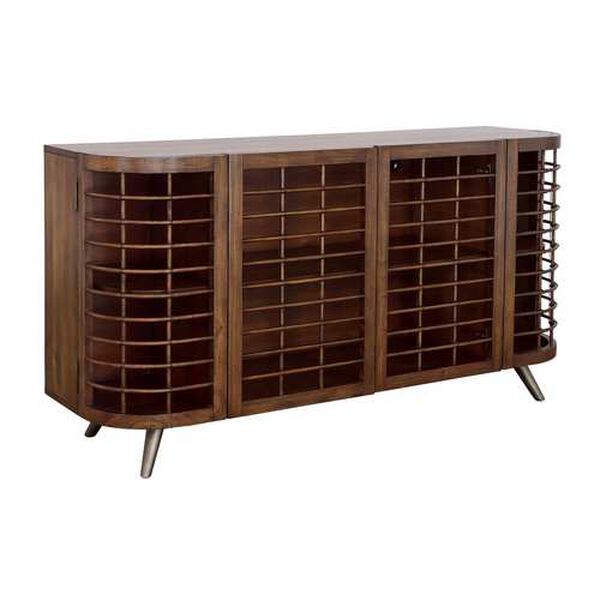 Brixton Brown Credenza with Four Doors, image 1